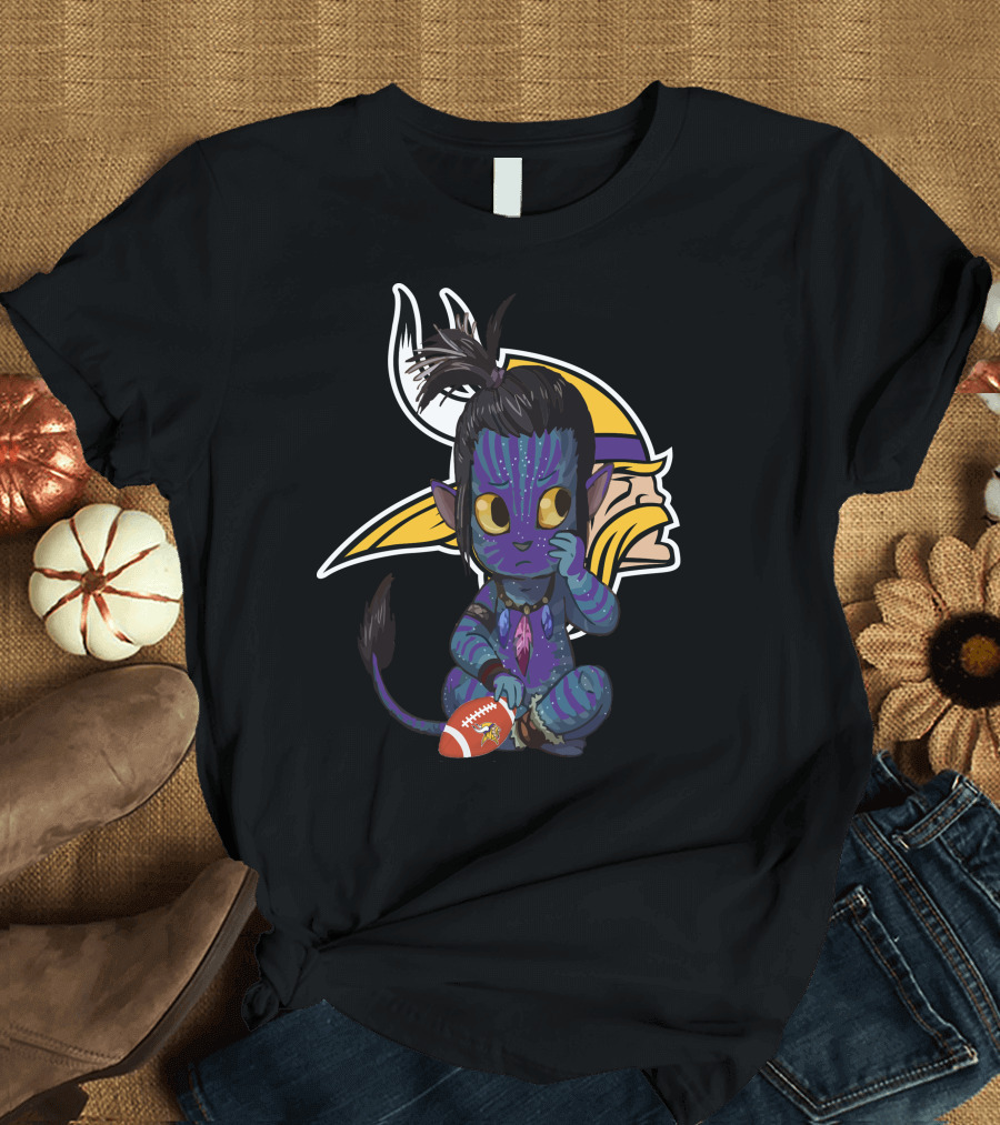 AVATAR VIKINGS NFL FOOTBALL FUSION T-Shirt
