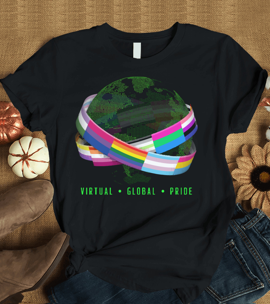 Virtual Global Pride Embracing Diversity Around the World T-Shirt