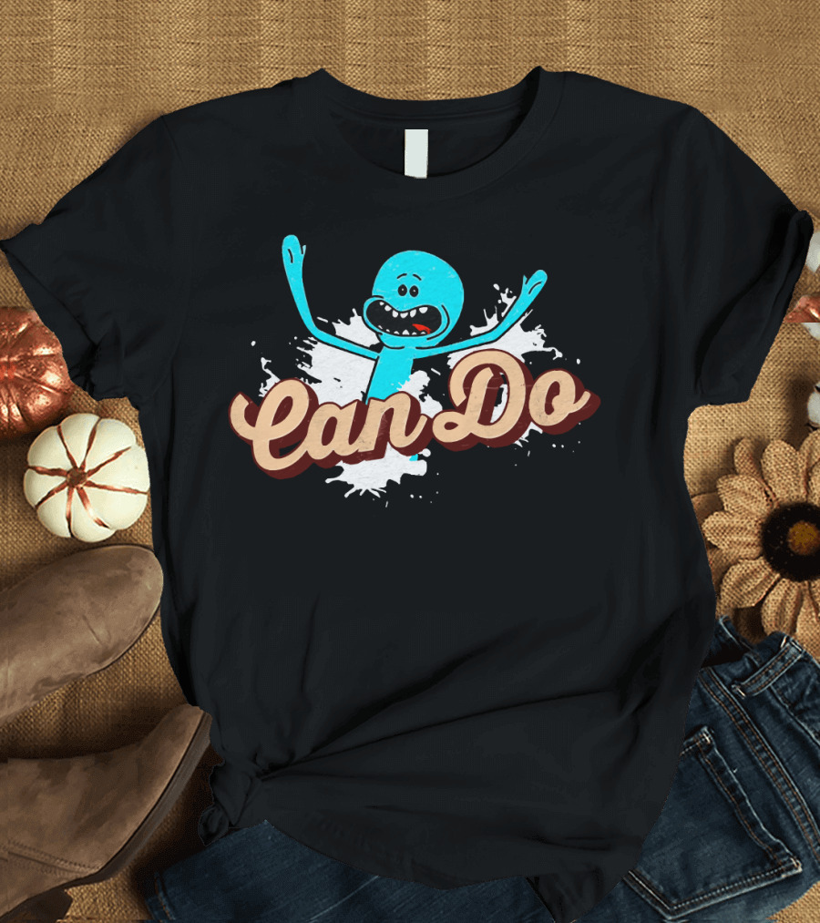 Mr. Meeseeks Can Do Script T-Shirt