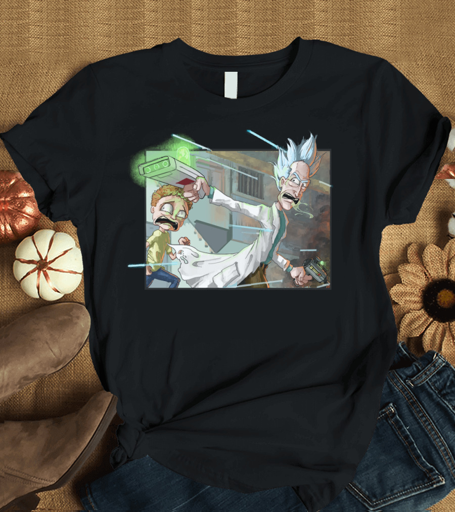 Rick and Morty Portal Escape Adventure T-Shirt