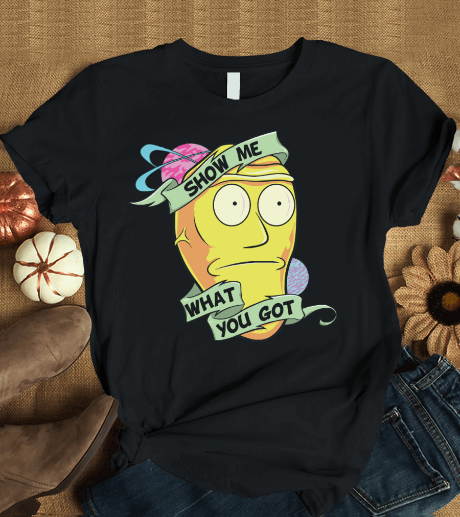 Show Me What You Got Head with Planets T-Shirt