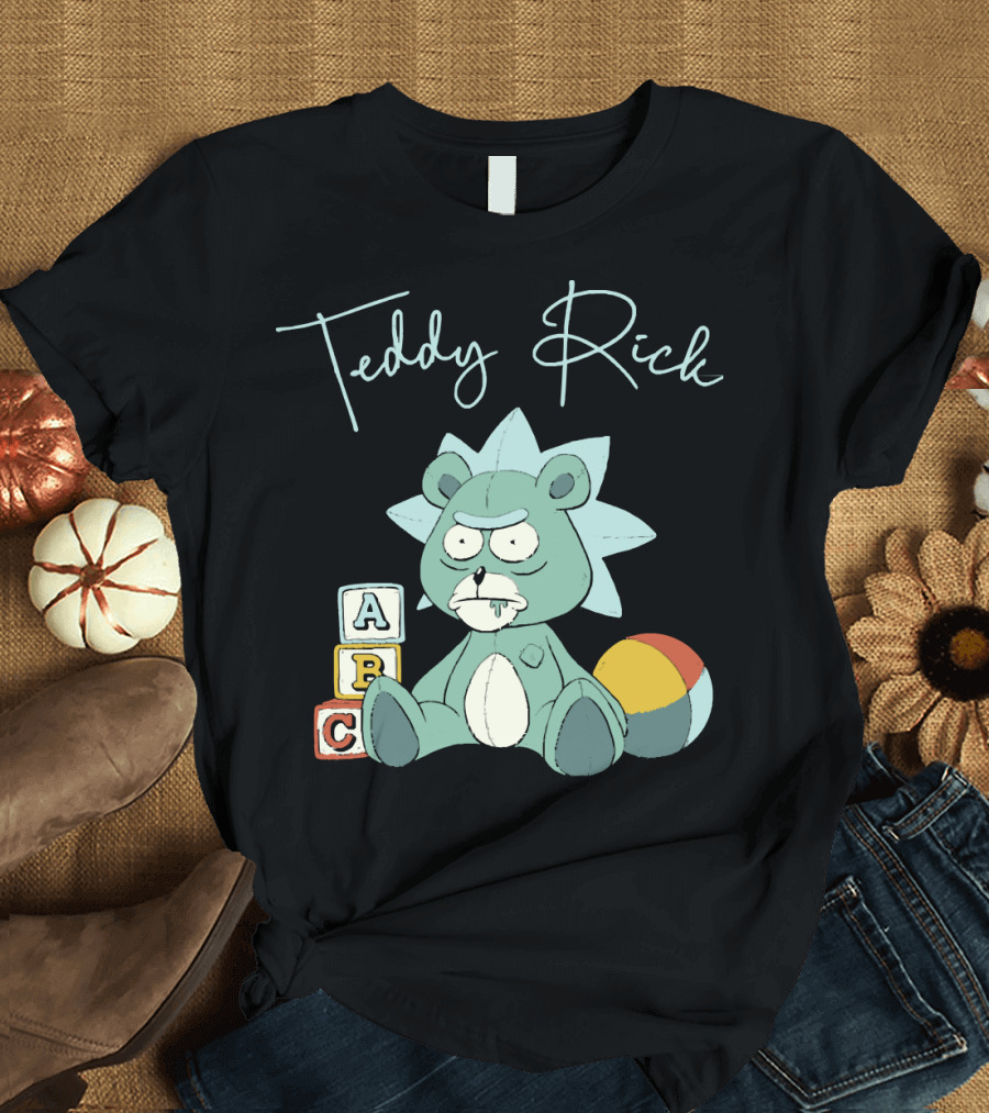 Teddy Rick ABC Blocks and Multicolor Ball T-Shirt