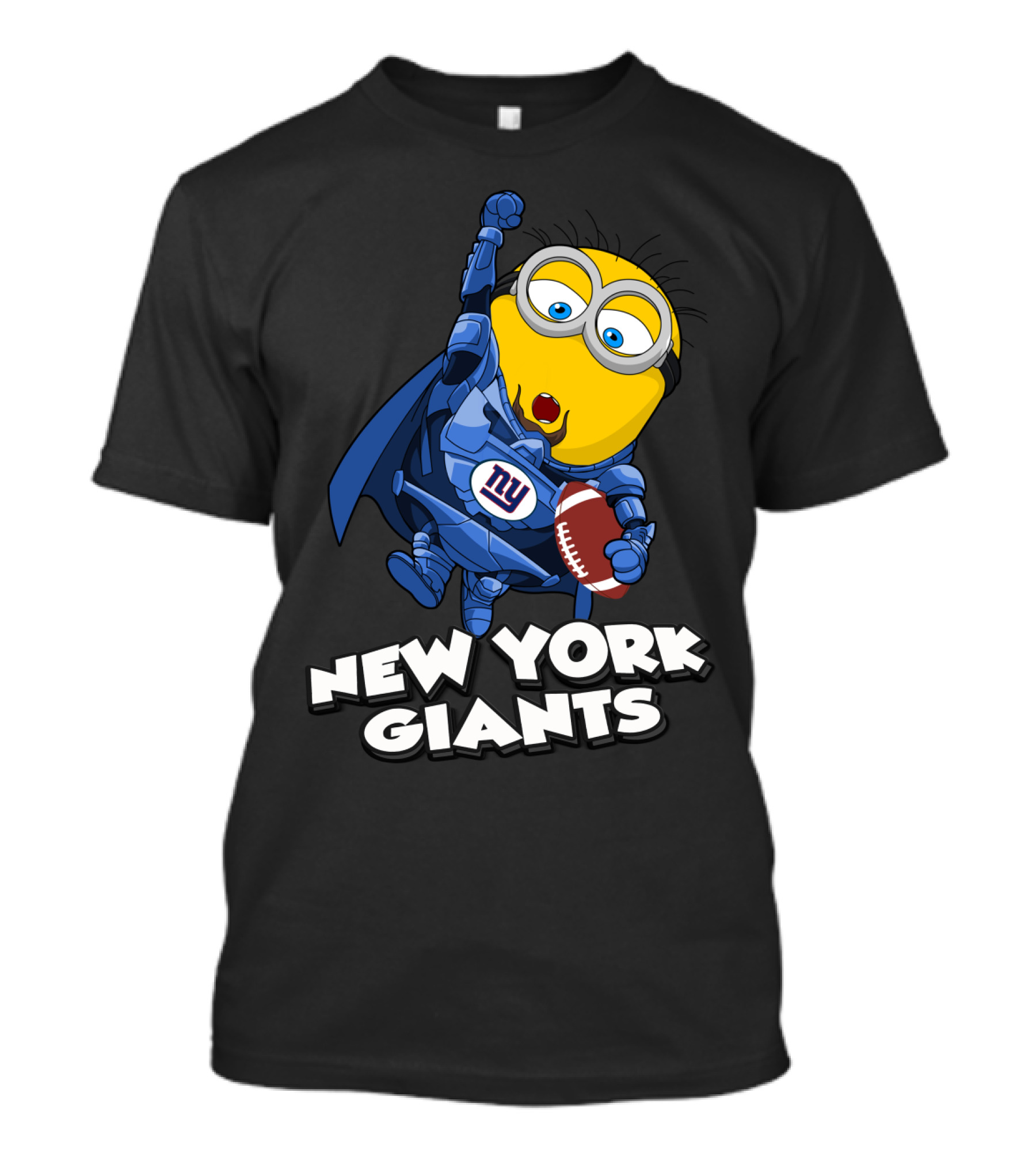 New York Giants Minion Football Superhero T-Shirt