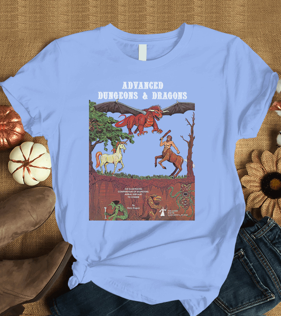 ADVANCED DUNGEONS and DRAGONS AN ILLUSTRATED COMPENDIUM OF MONSTERS T-Shirt