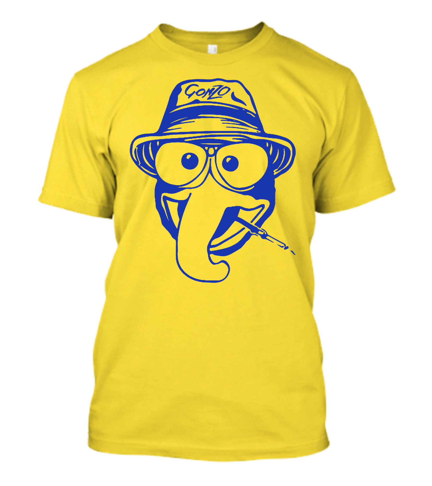 Gonzo Character With Hat And Glasses Smoking T-Shirt