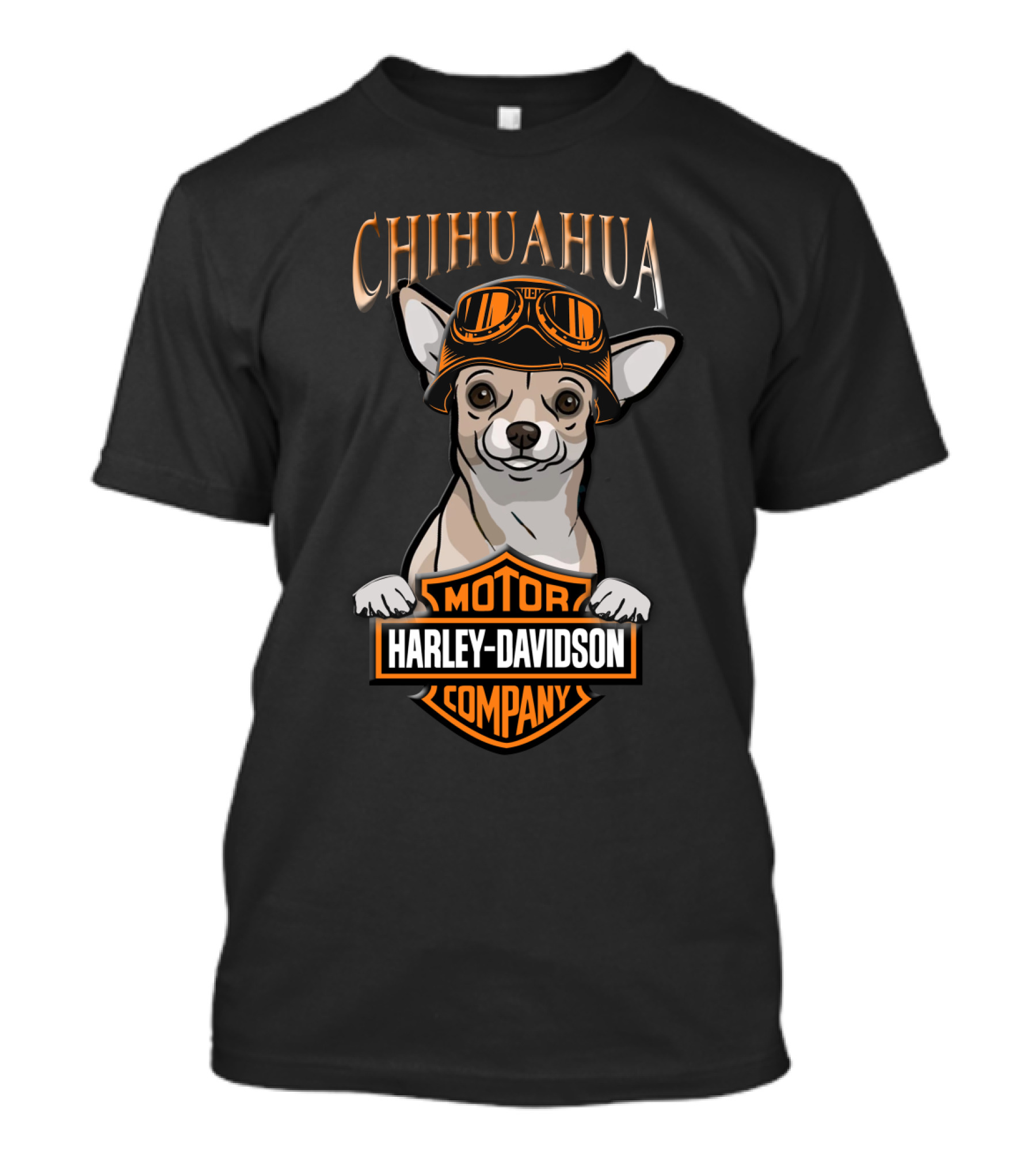 Chihuahua Motorcycle Harley Davidson Company T-Shirt