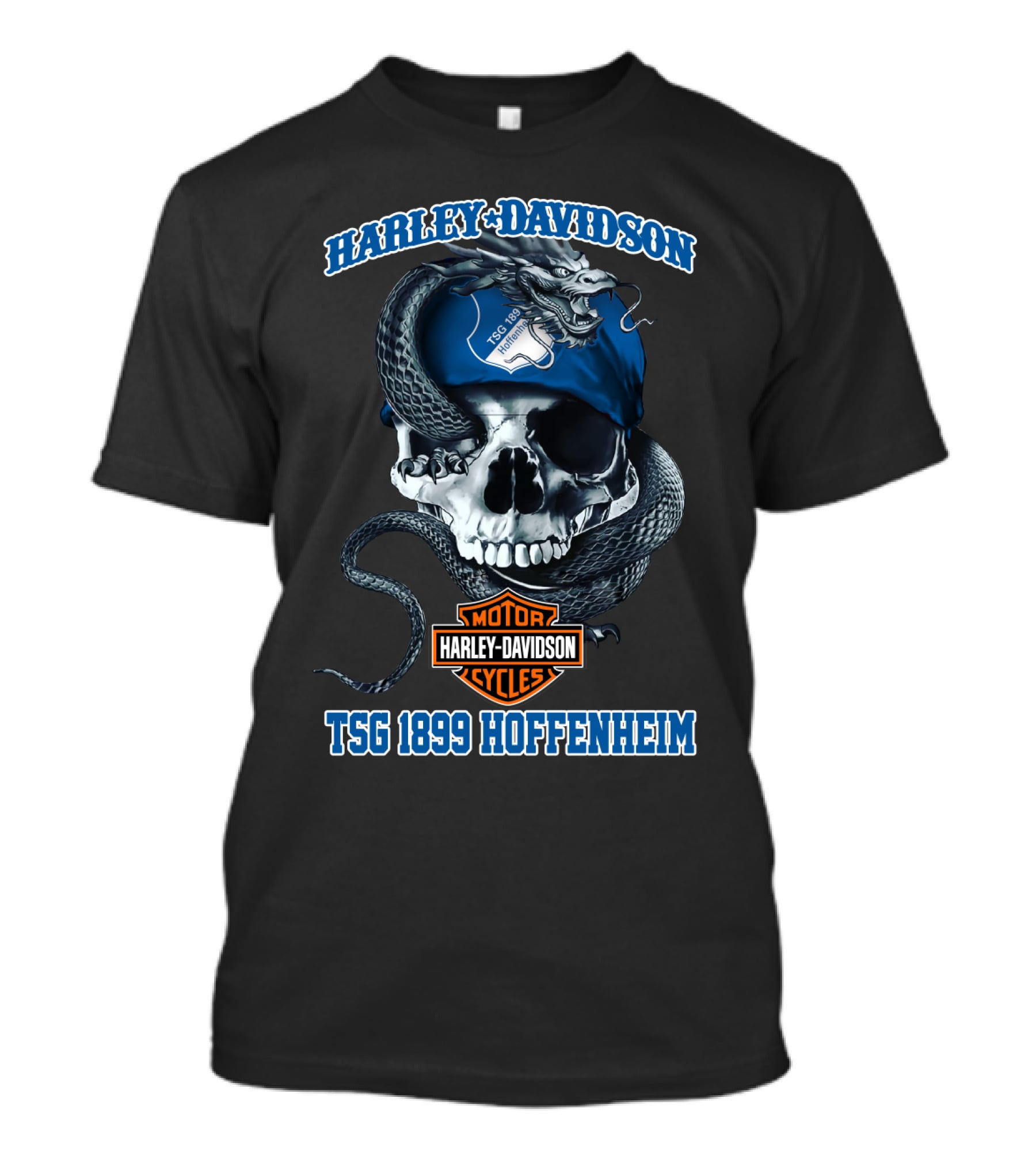 Harley Davidson Tsg 1899 Hoffenheim Motor Cycles T-Shirt