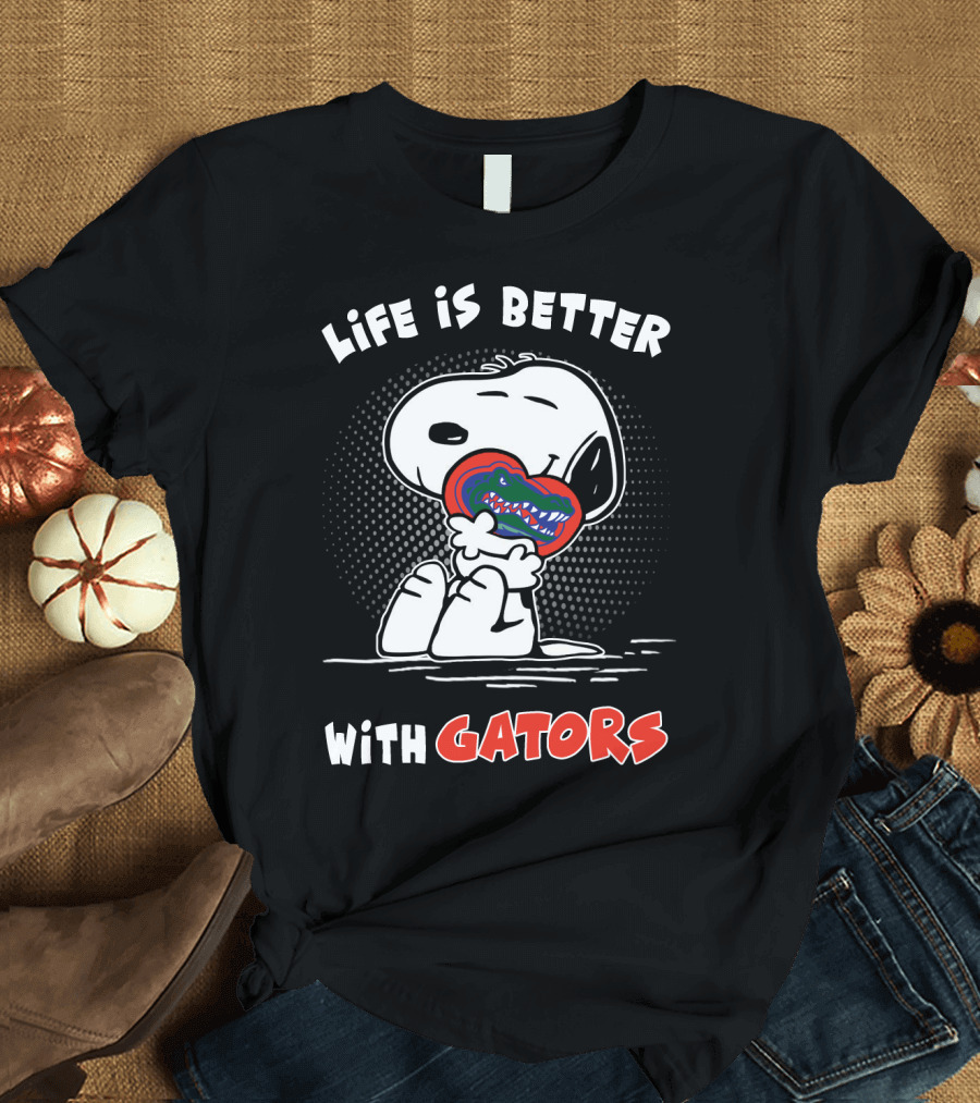 Life Is Better with Gators T-Shirt