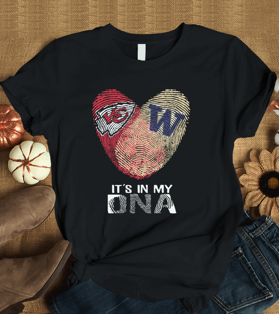 Chiefs W Huskies It's In My DNA T-Shirt
