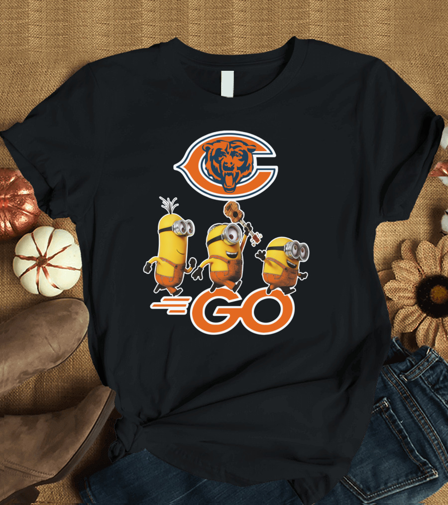 Chicago Bears Minions Go T-Shirt