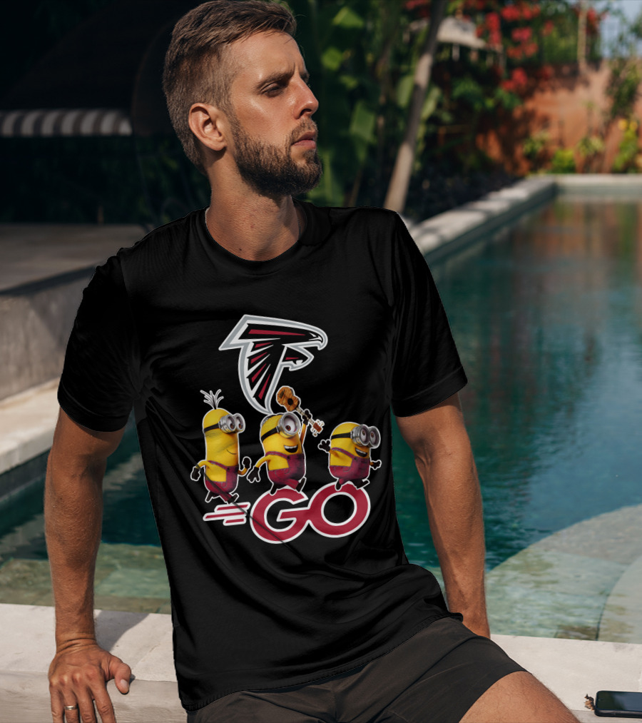 Falcons Logo Minions Go T-Shirt