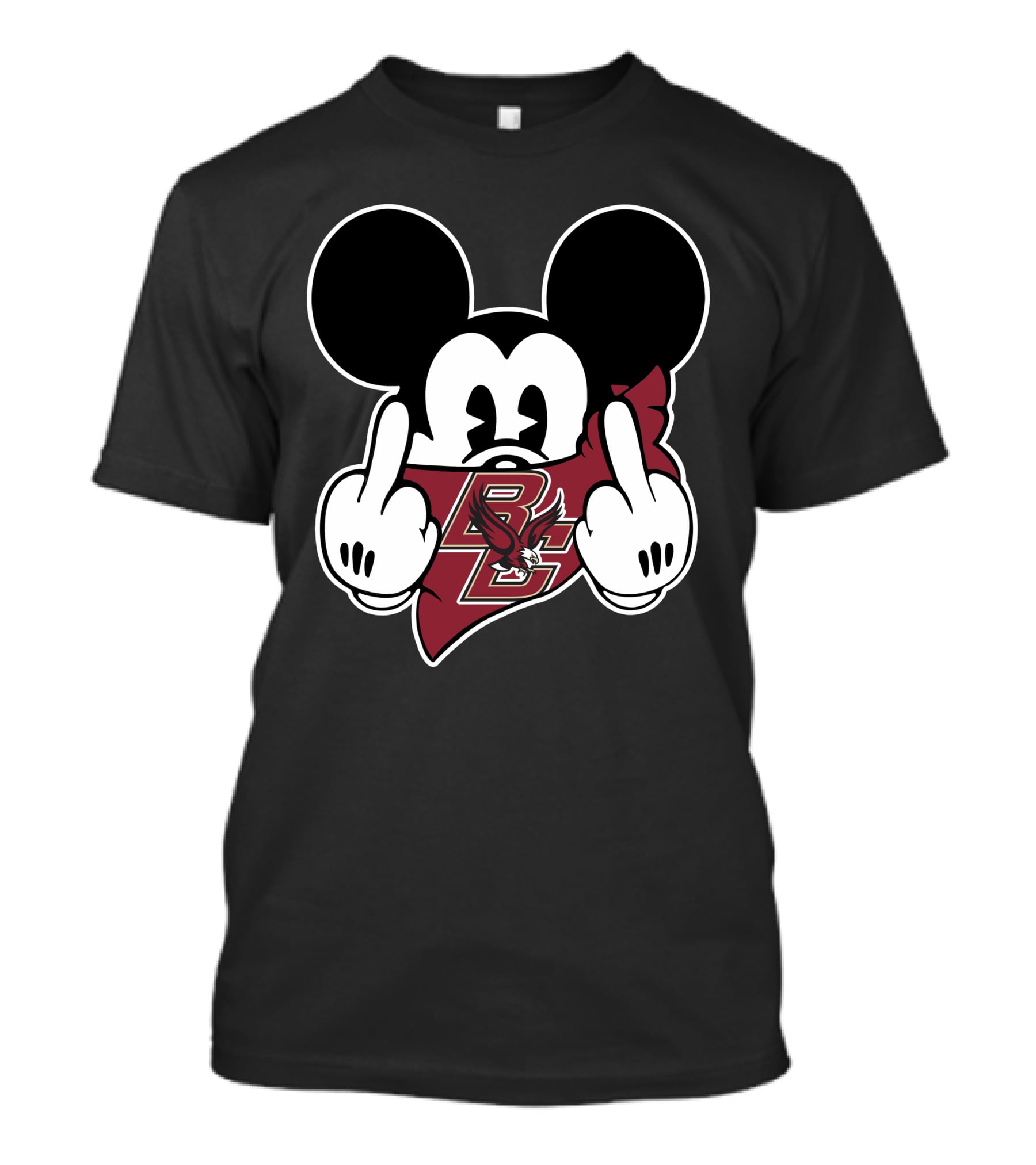 Boston College Eagles BC Mickey Gesture T-Shirt