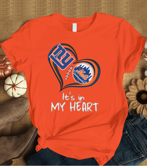 T-Shirt: NY Mets In My Heart T-Shirt NY Mets In My Heart T-Shirt