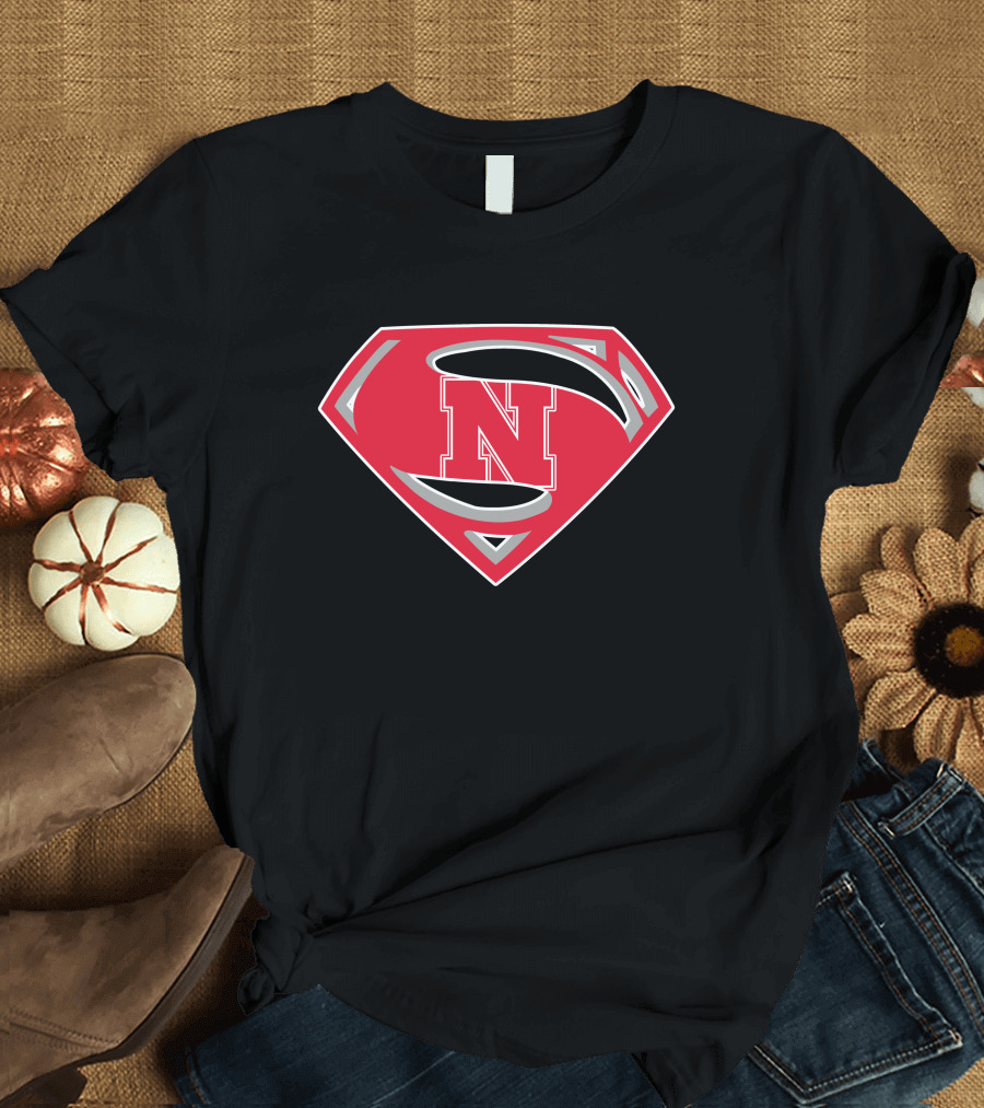 Nebraska Huskers Superman T-Shirt