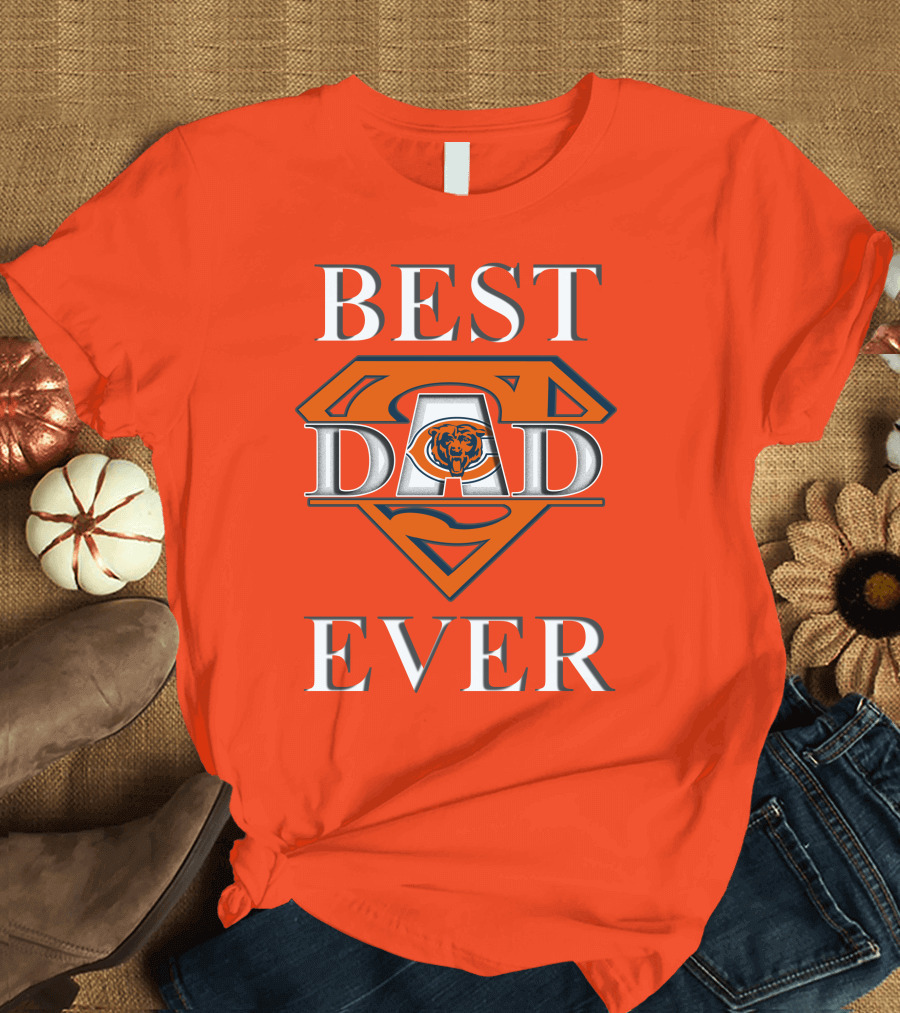 Best Dad Ever Bears Superman T-Shirt
