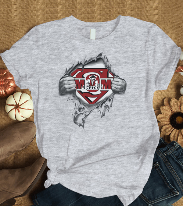 T-Shirt: New Mexico State Aggies Super M State Logo Emblem T-Shirt New Mexico State Aggies Super M State Logo Emblem T-Shirt