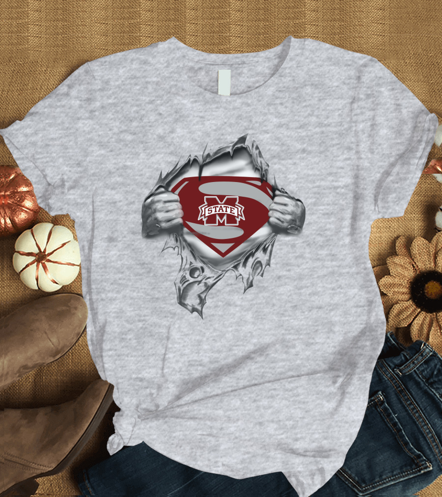 MS State Super Logo Burst T-Shirt
