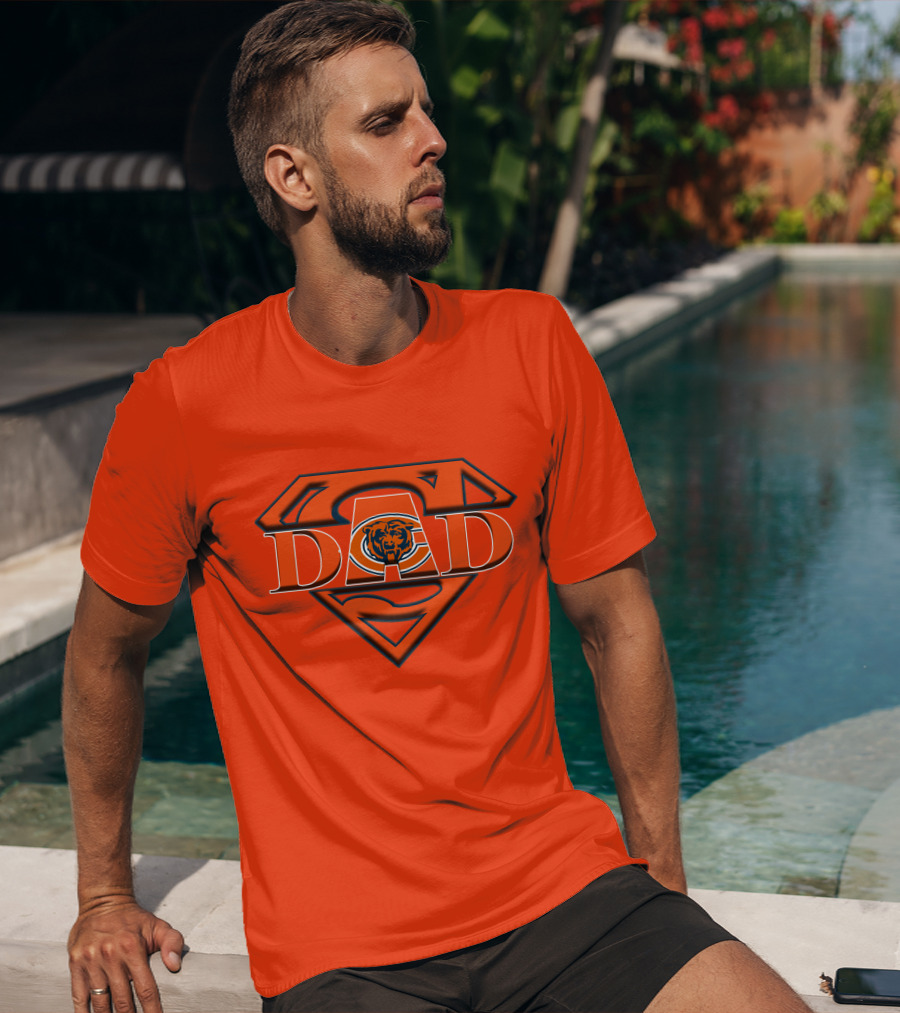 Chicago Bears Super Dad T-Shirt