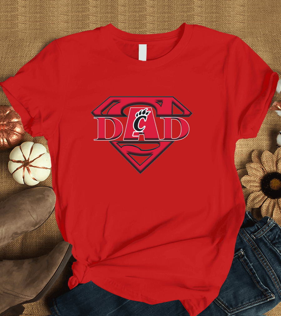 Cincinnati Bearcats Super Dad T-Shirt