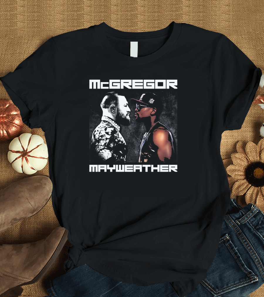 McGregor Versus Mayweather Face-Off T-Shirt