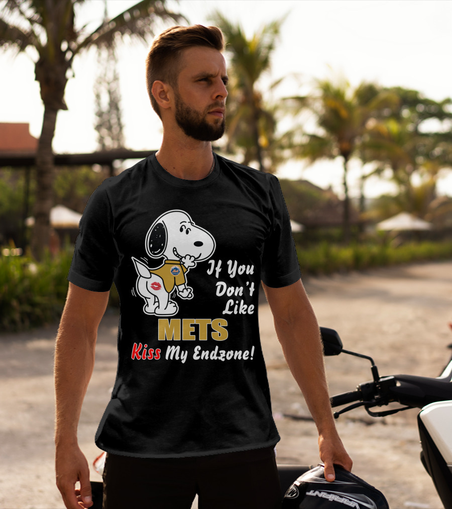 Snoopy Mets If You Don’t Like Kiss My Endzone T-Shirt