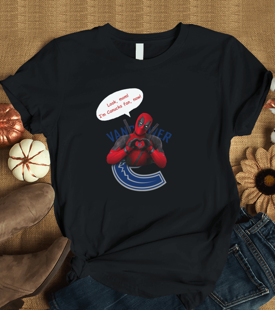 Vancouver Canucks Fan Comic Character T-Shirt