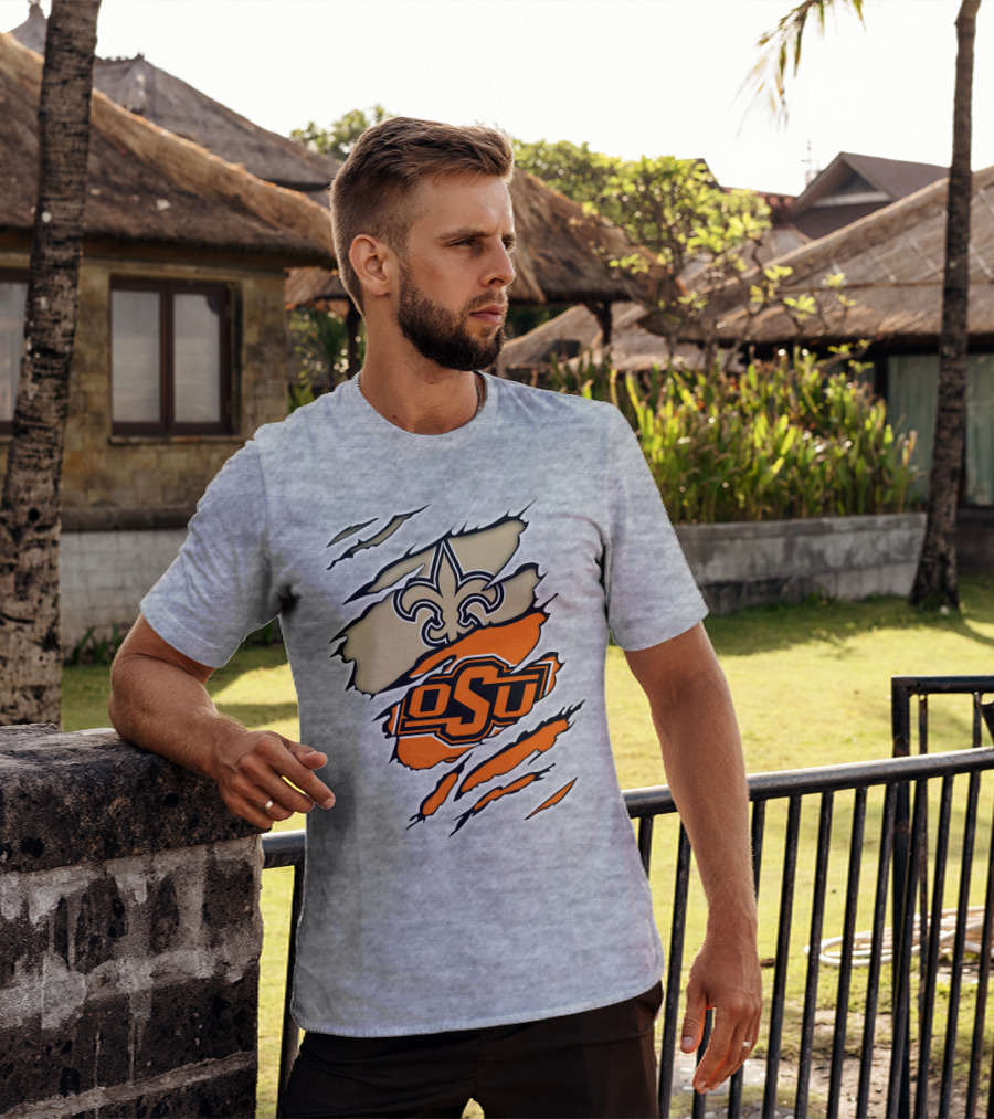 OSU Saints Fleur-de-Lis T-Shirt