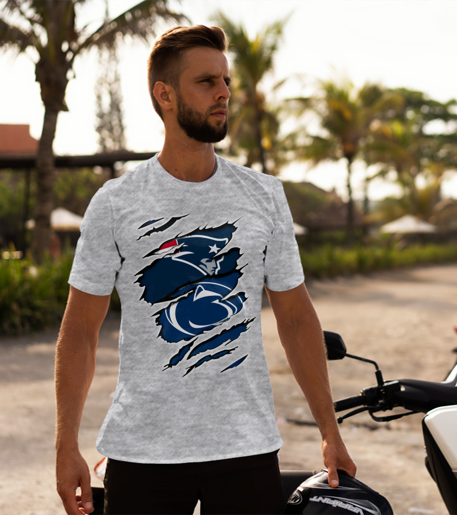 Patriots Penn State Logo Mashup T-Shirt