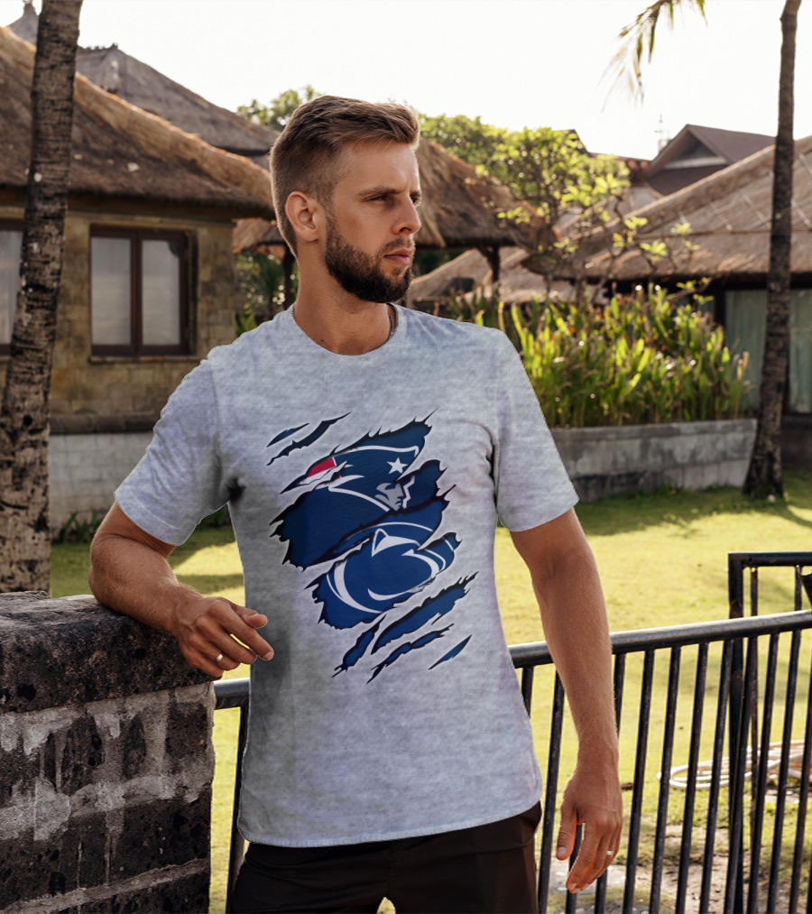 Patriots Penn State Logo Mashup T-Shirt