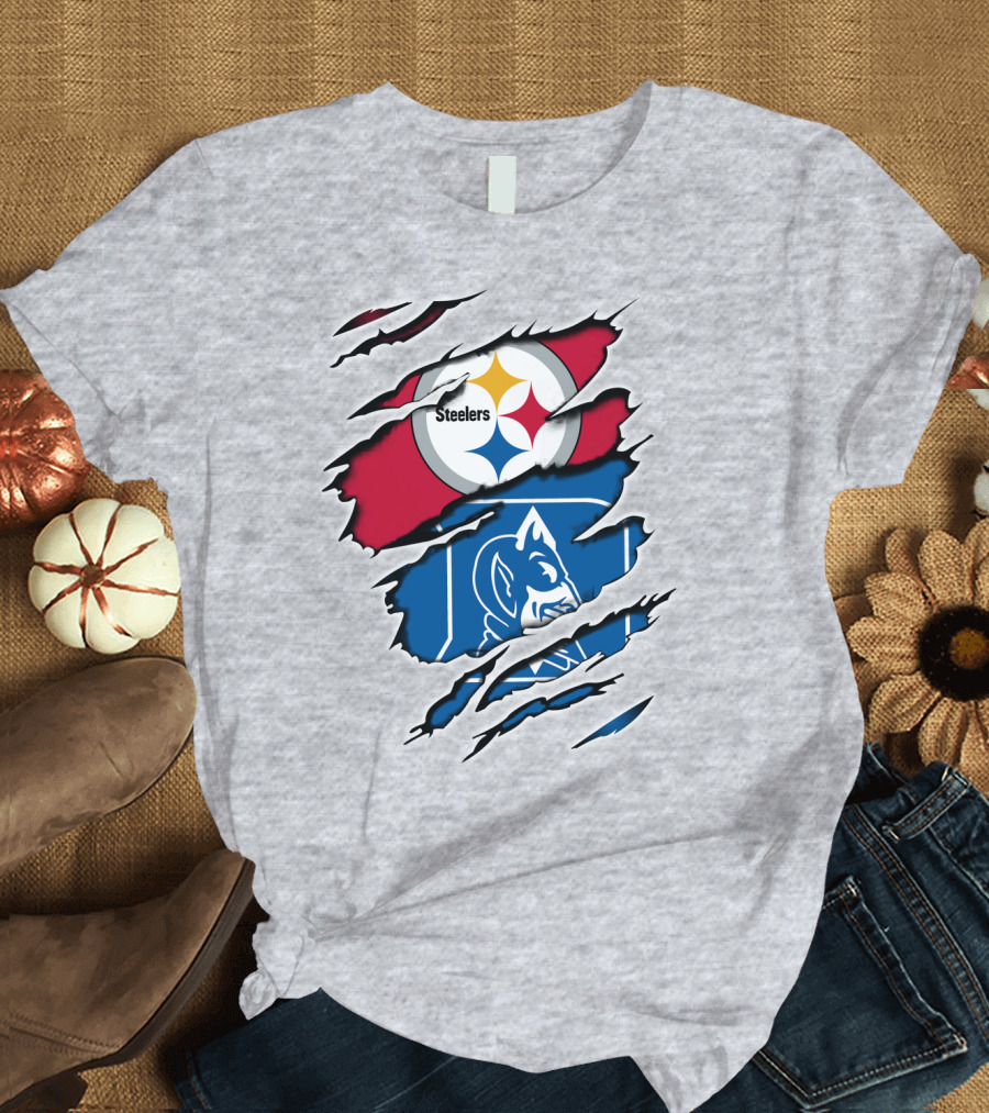 Steelers Duke Logo Fusion T-Shirt