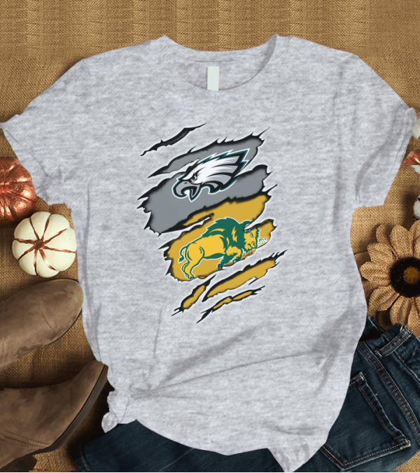 T-Shirt: Eagles Dakota Bison Claw Marks T-Shirt Eagles Dakota Bison Claw Marks T-Shirt