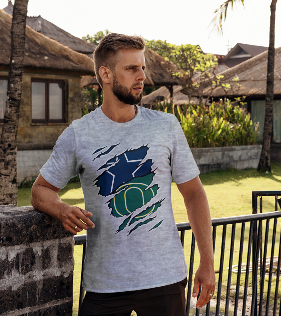 Cowboys Ducks Cowboys Star And O Logo Combination T-Shirt