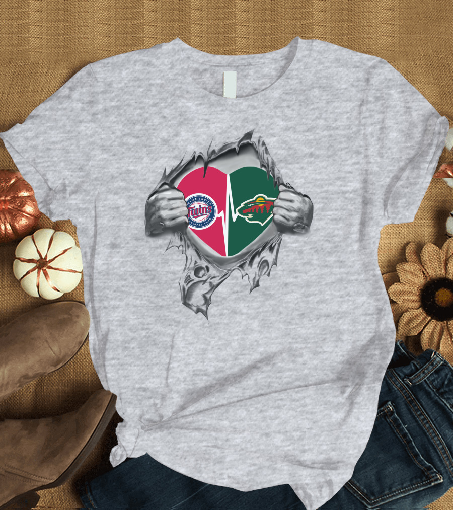 Minnesota Twins Wild It's in My Heart T-Shirt