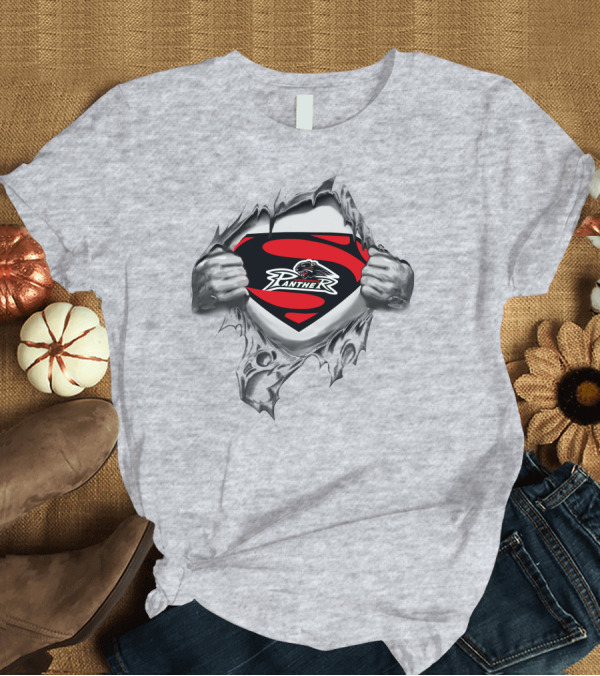 T-Shirt: Augsburger Panther Superman Logo Mashup T-Shirt Augsburger Panther Superman Logo Mashup T-Shirt