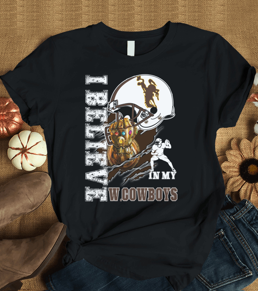 I Believe In My W Cowboys Football Fan Art Crossover T-Shirt