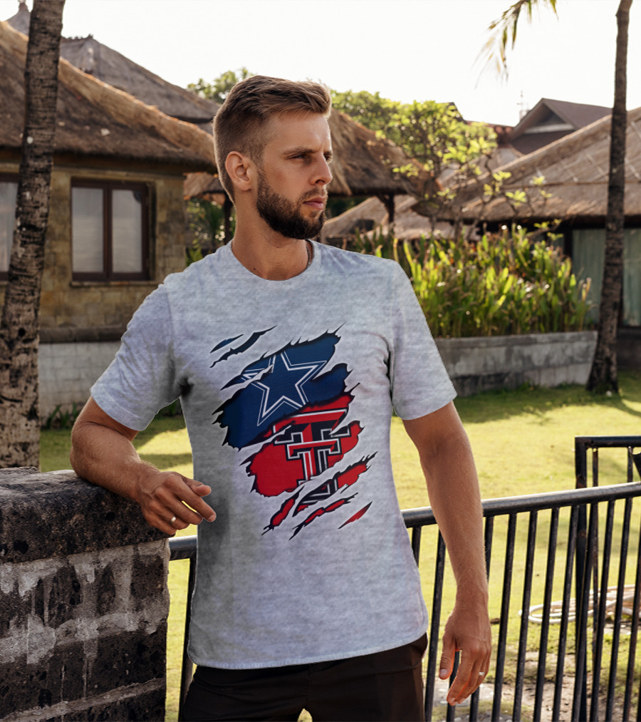 Dallas Star Texas Tech Double T T-Shirt