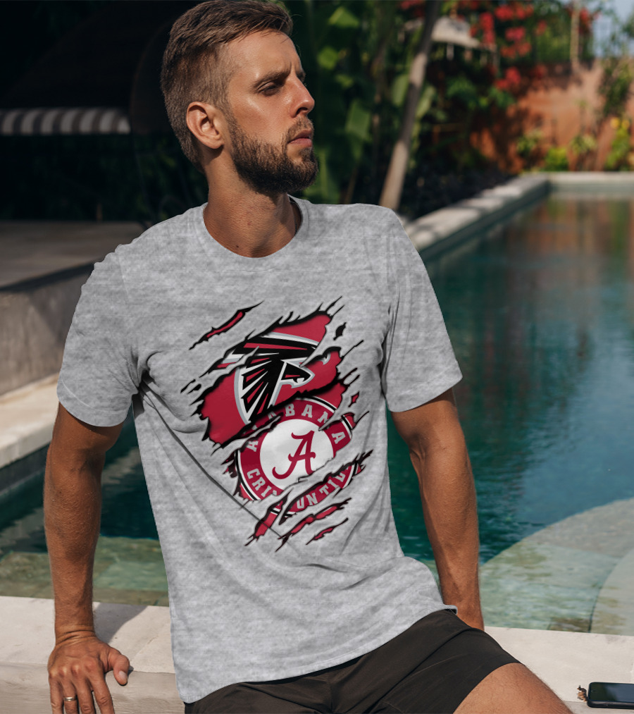 Falcons Alabama Crimson Tide Fan T-Shirt