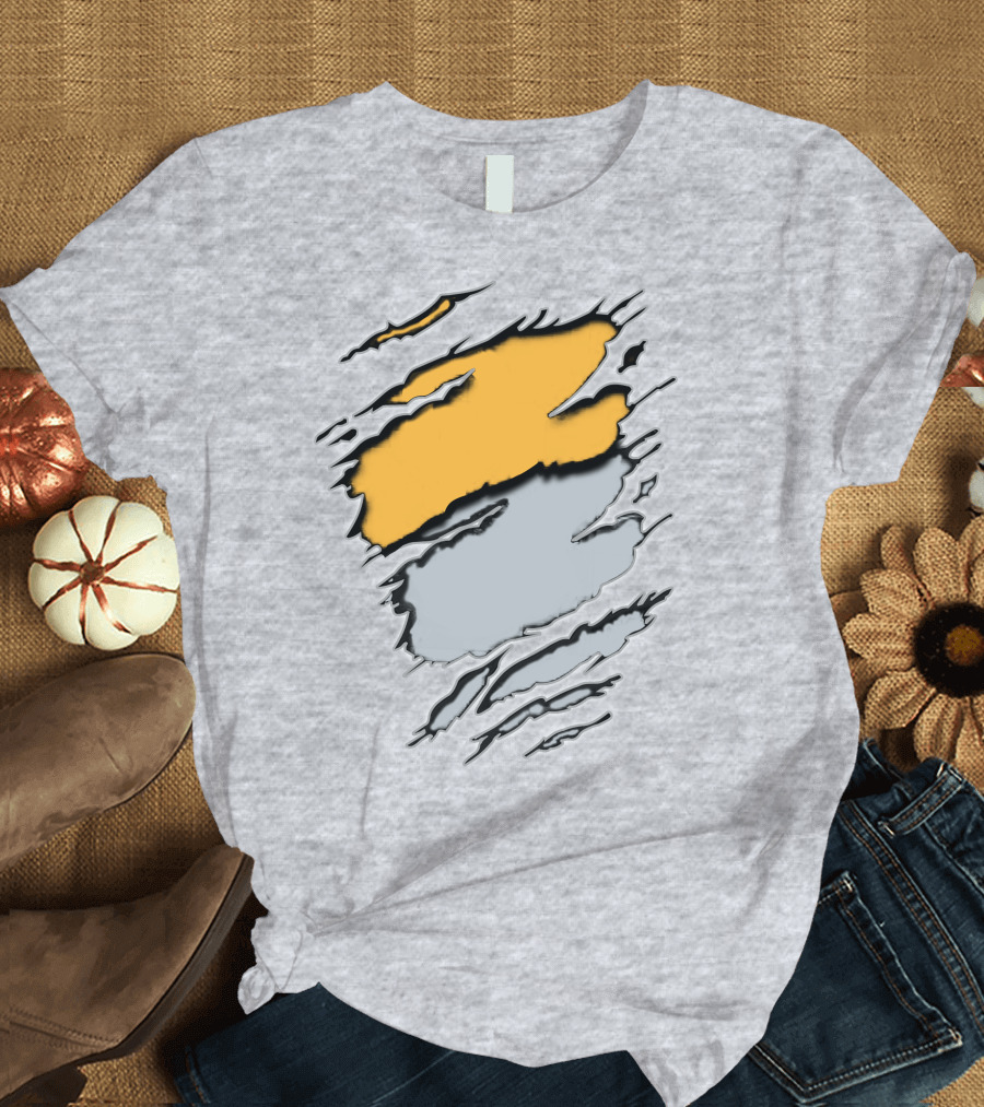 Ath Rai Tiger Claw Abstract T-Shirt