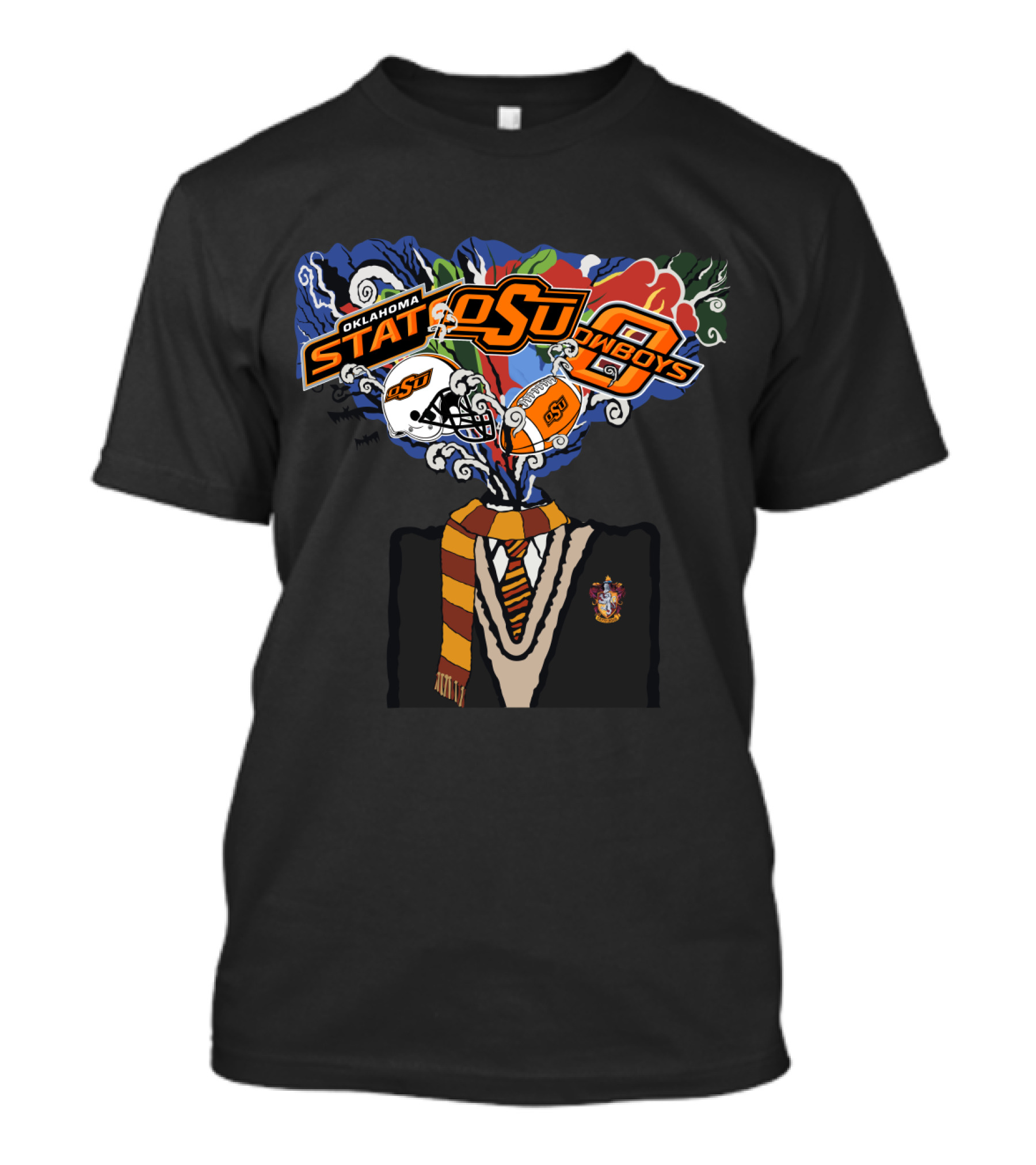 Oklahoma State Osu Cowboys Football Wizardry Fusion T-Shirt