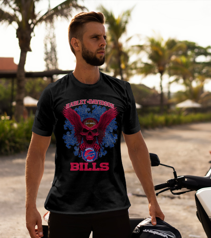 Harley Davidson Buffalo Bills T-Shirt