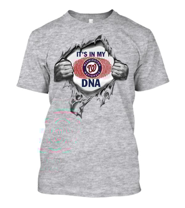 It's In My Washington Nationals Dna T-Shirt