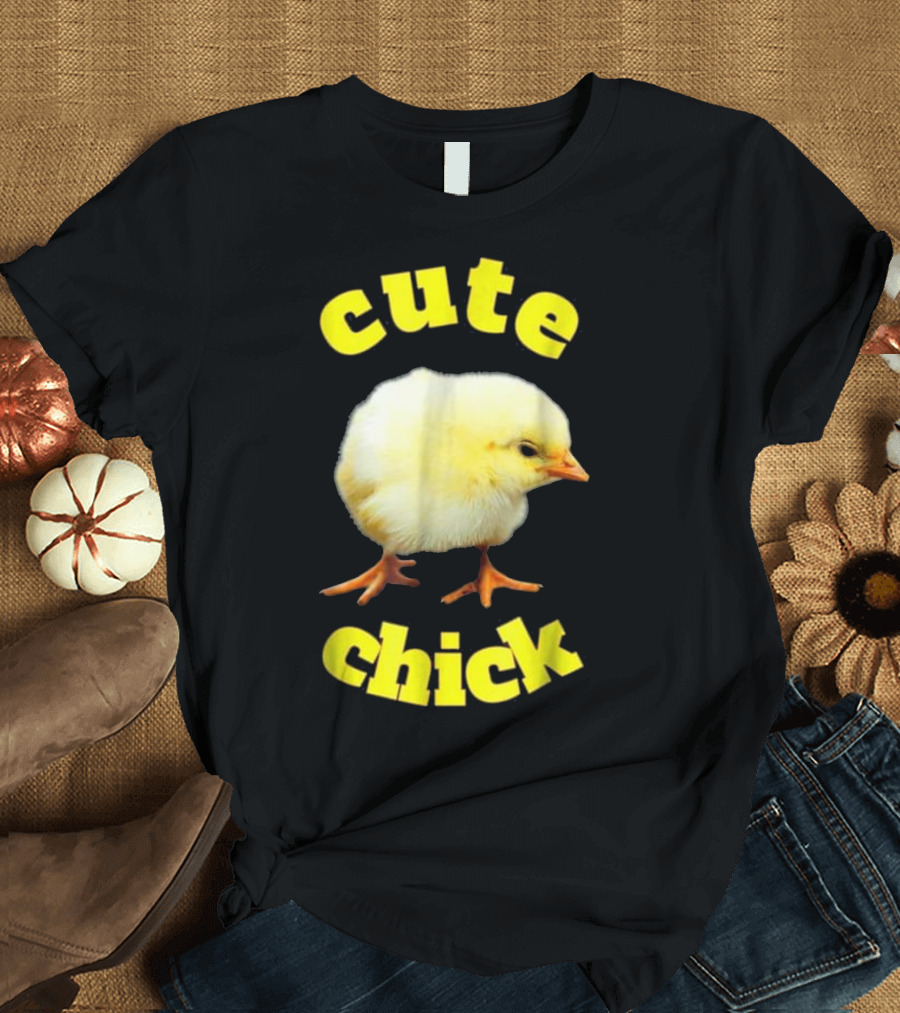 Cute Chick Fluffy Baby Chicken T-Shirt