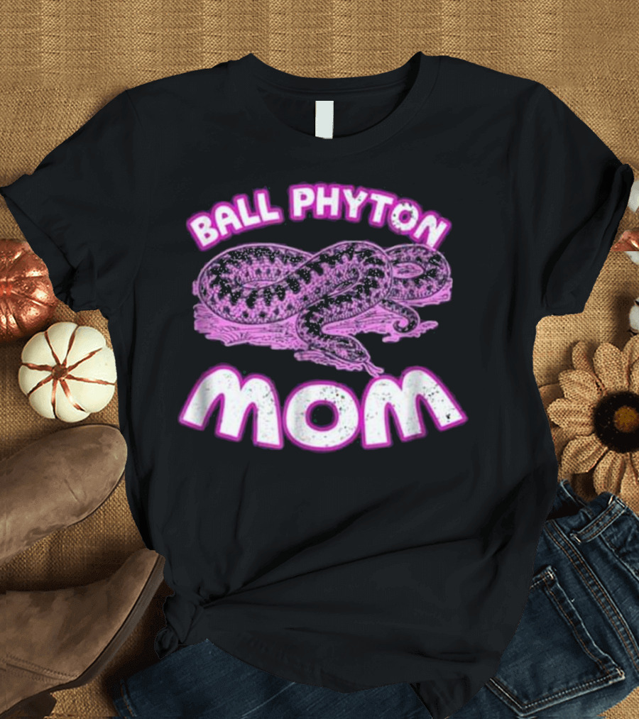 Ball Phyton Mom Snake T-Shirt