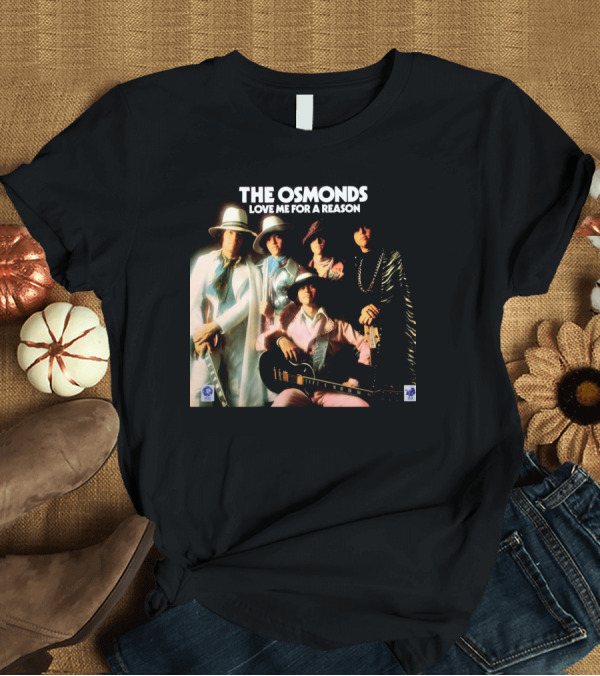 T-Shirt: The Osmonds Love Me For A Reason Album Cover Vintage T-Shirt The Osmonds Love Me For A Reason Album Cover Vintage T-Shirt