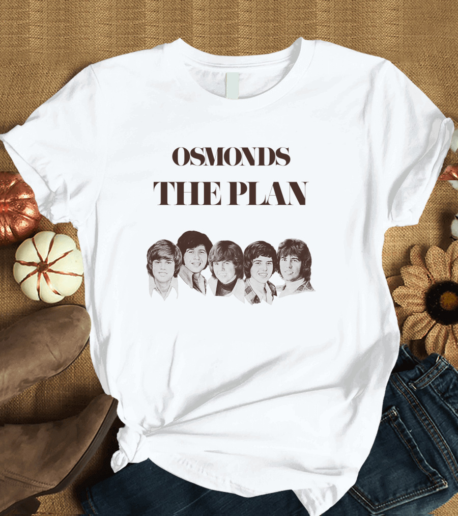 Osmonds The Plan Album Cover T-Shirt