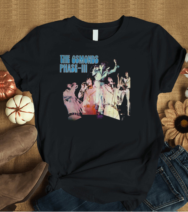 T-Shirt: The Osmonds Phase III Concert Performance Montage T-Shirt The Osmonds Phase III Concert Performance Montage T-Shirt