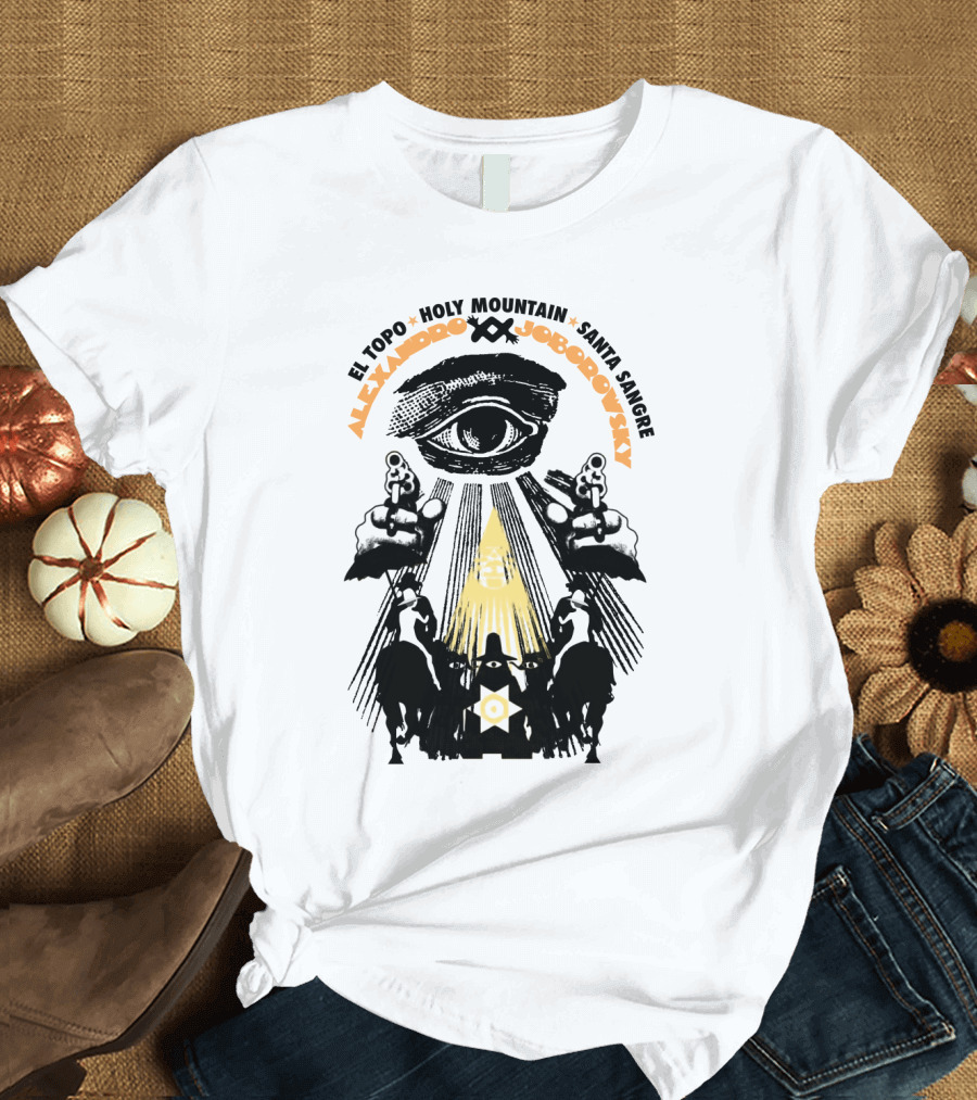 El Topo Holy Mountain Santa Sangre Alejandro Jodorowsky Eye Symbolism T-Shirt