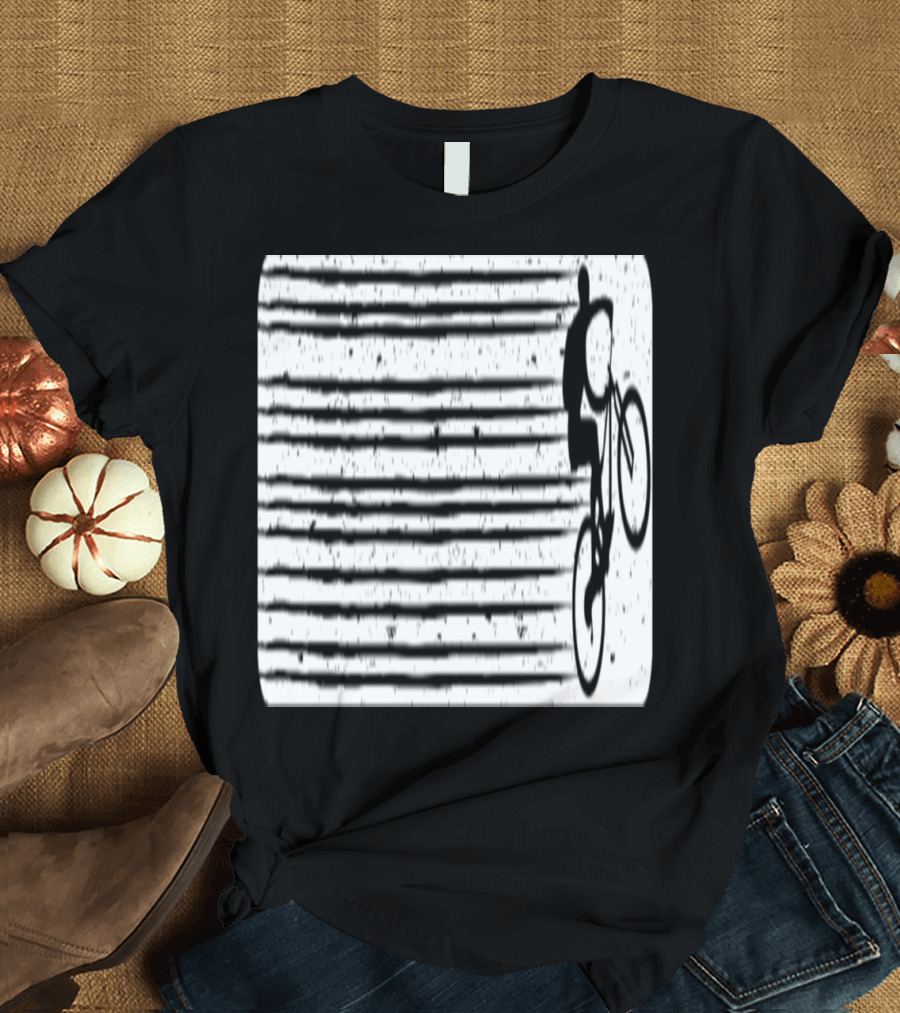 Dynamic Bicycle Cycling Mountain Bike Rider T-Shirt