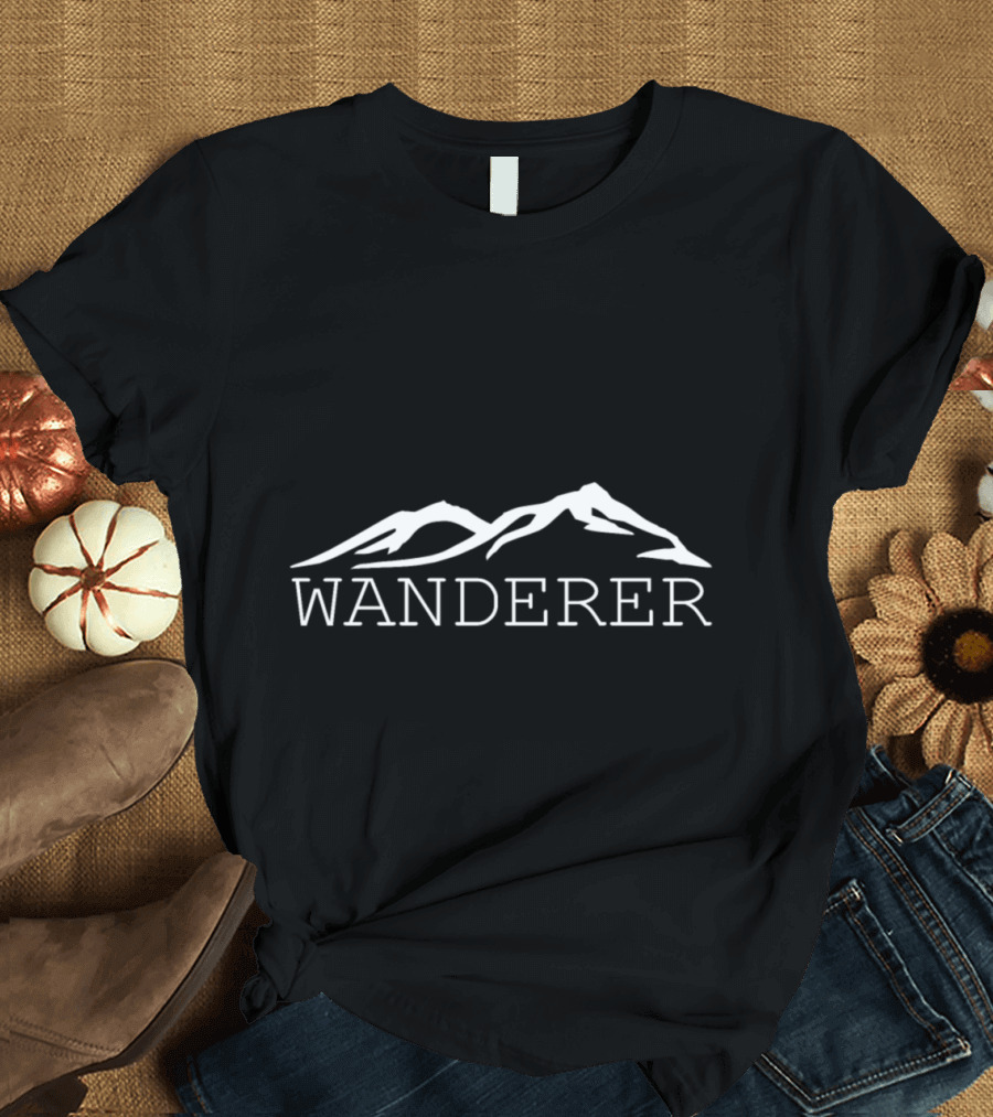 Wanderer Mountains Adventure Explorer T-Shirt