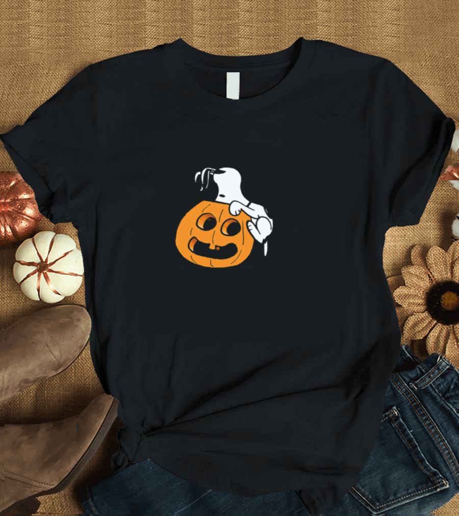 Snoopy Halloween Pumpkin Fun T-Shirt